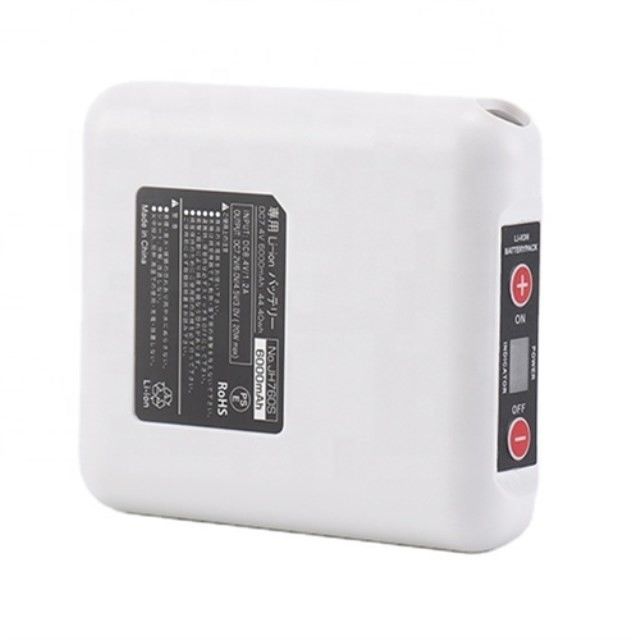 ABS暖かい服 バッテリー 7.4V 4400mAh DC3.5x1.35mm 穴式充電ポート