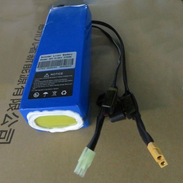 E スクーター用 XT60 付き 12v 18650 バッテリー パック 2600mAh 36V 10.4Ah