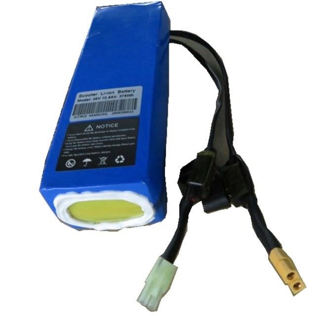E スクーター用 XT60 付き 12v 18650 バッテリー パック 2600mAh 36V 10.4Ah