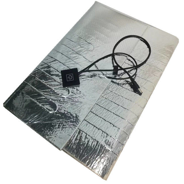 食品配達のための 12V アルミ ホイル加熱パッド サイズ 25x25cm 30x30cm 35x35cm