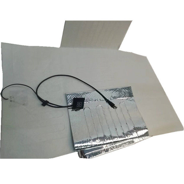 食品配達のための 12V アルミ ホイル加熱パッド サイズ 25x25cm 30x30cm 35x35cm