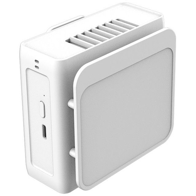 タイプC 充電 ポータブル 腰扇風機 3 風速 5000mah バッテリー内蔵