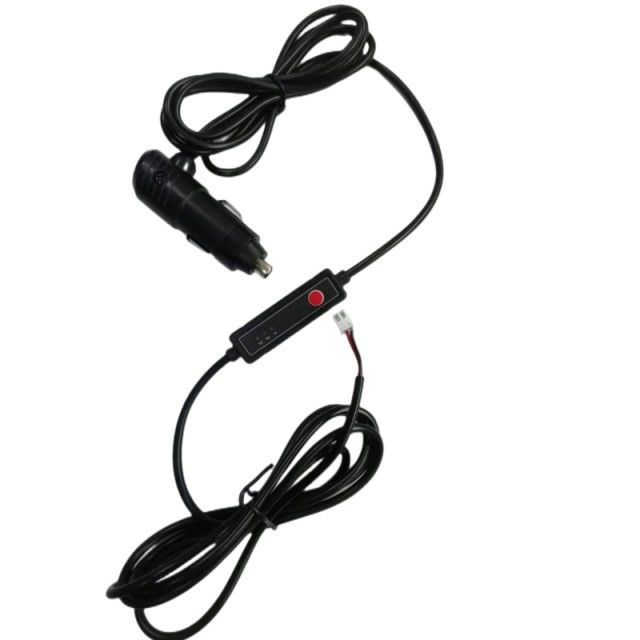 注文のファン スイッチの電力線ケーブル PE ジャケット 1.2M JST 2Pin 弾丸ヘッド