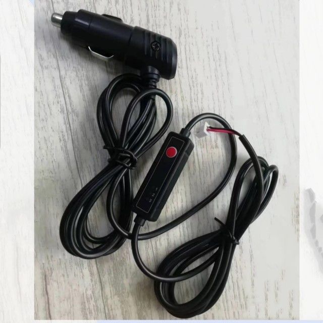 注文のファン スイッチの電力線ケーブル PE ジャケット 1.2M JST 2Pin 弾丸ヘッド