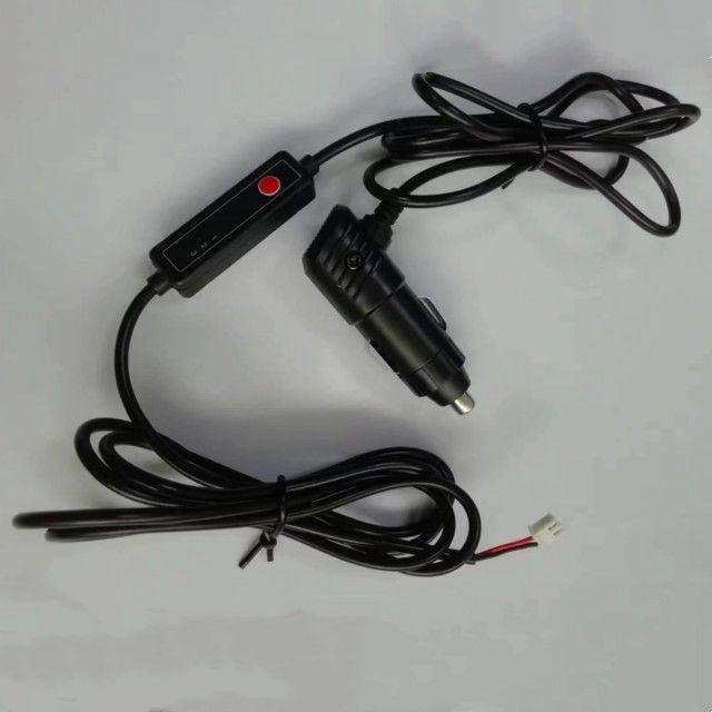 注文のファン スイッチの電力線ケーブル PE ジャケット 1.2M JST 2Pin 弾丸ヘッド