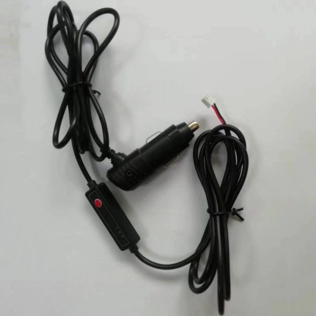 注文のファン スイッチの電力線ケーブル PE ジャケット 1.2M JST 2Pin 弾丸ヘッド