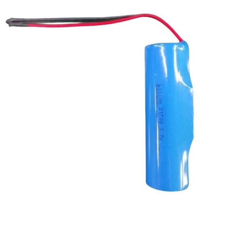 3.7V 5000mAh 21700 パック PCBとリード 20 AWG 電子機器のために