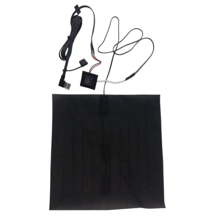 オーダーメイド 衣類 暖房パッド 24*24cm 暖房枕 5V USBベンドヘッド