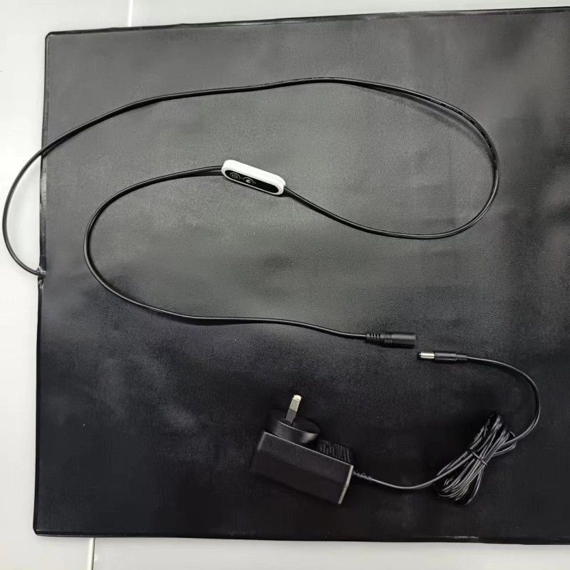 PVCペットヒートマット 12Vヒートパッド 60x40cm 犬猫のための温度調節器