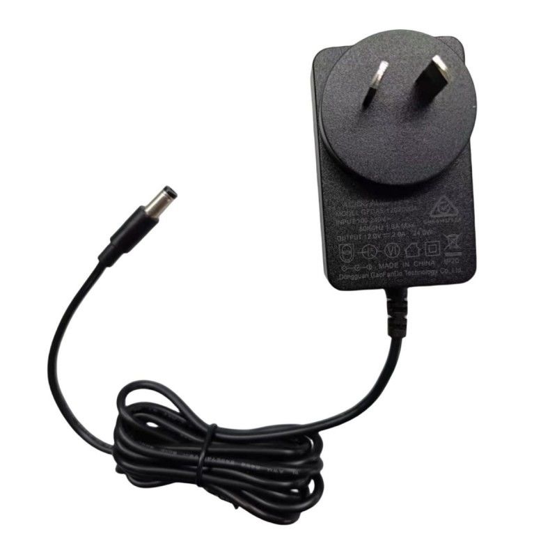 AC/DCアダプタ 12V 2A 充電器 AUプラグ DC 5.5x2.1mm 男性プラグ