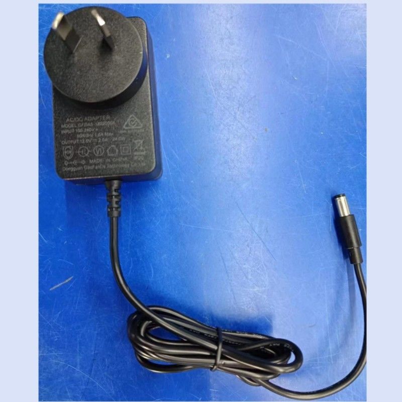 AC/DCアダプタ 12V 2A 充電器 AUプラグ DC 5.5x2.1mm 男性プラグ