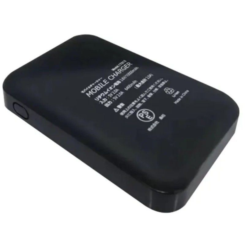 5V 2A USB 10000 Mah パワーバンク デュアル USB ポート 黒 バッテリー パワーバンク