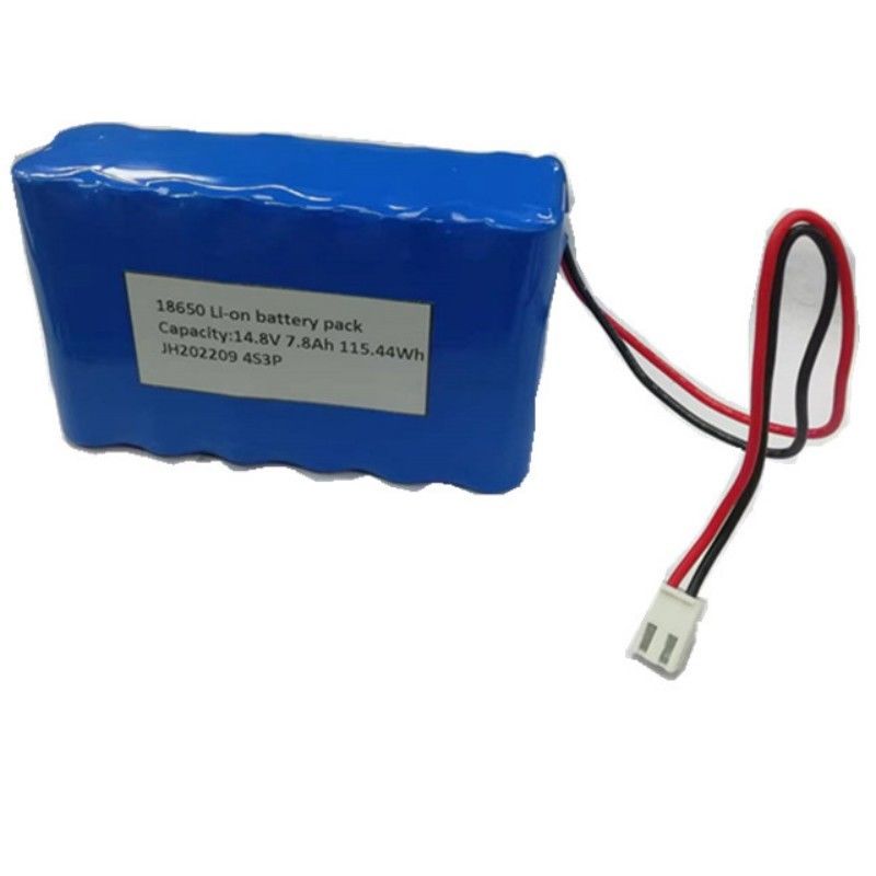 18650 バッテリーパック 4s3p 14.8V 7.8Ah バッテリー 2ピンコンタクト付き LEDライト