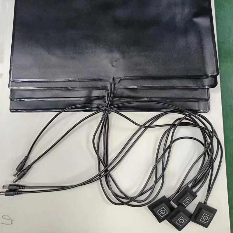35x35cm カスタムヒートパッド 12V DCプラグ付き ホット食品配送袋