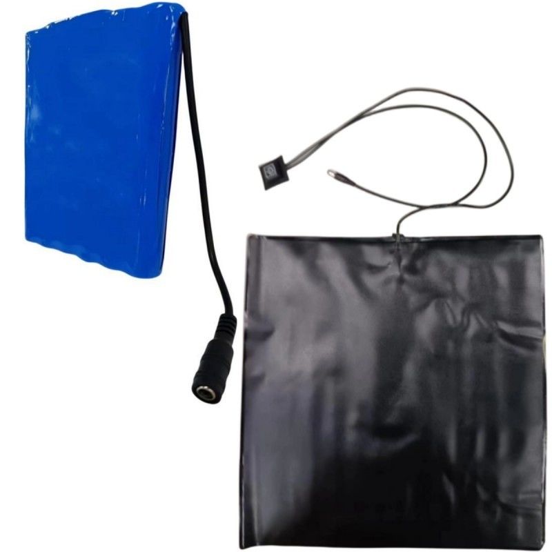 ホットフード配達 PVCヒートパッド 12V 10Ah バッテリー駆動式ヒートパッド サイズ 30x30cm
