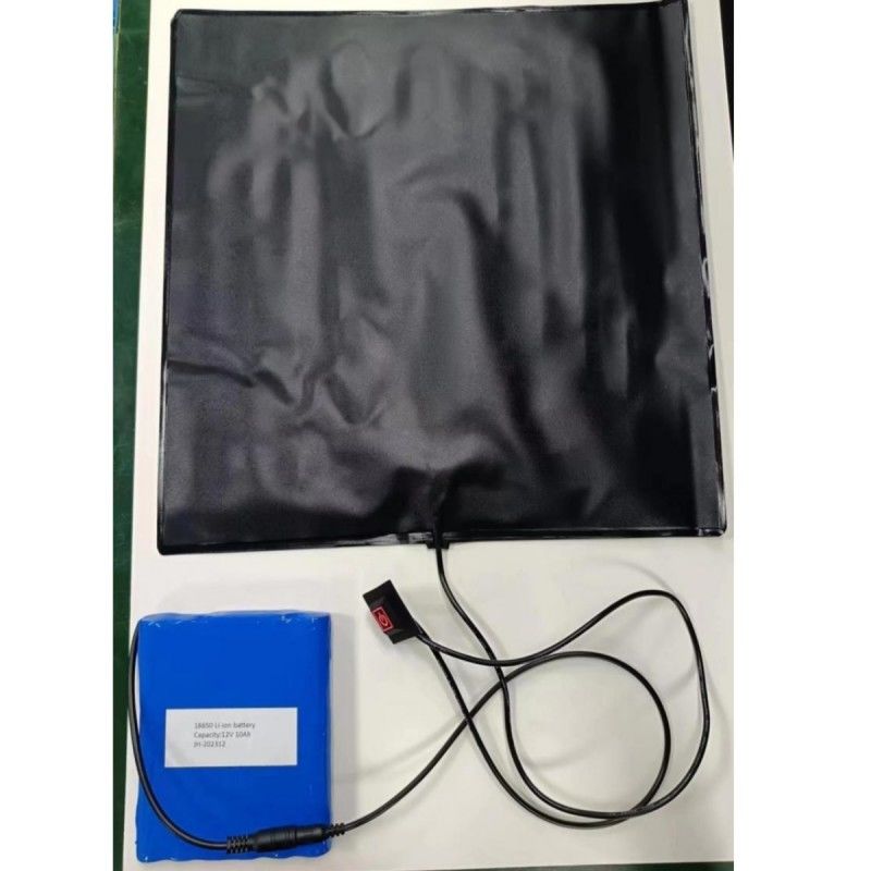 ホットフード配達 PVCヒートパッド 12V 10Ah バッテリー駆動式ヒートパッド サイズ 30x30cm