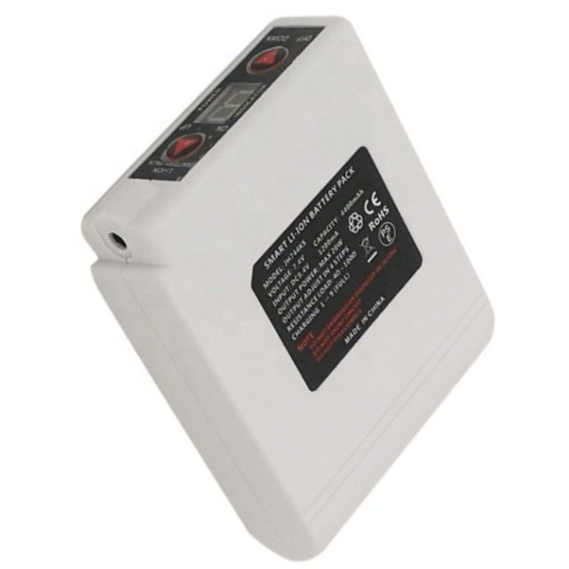 KC 7.4V 6400mAh 暖かい服 バッテリー ON OFF ボタン UP DOWN 温度制御