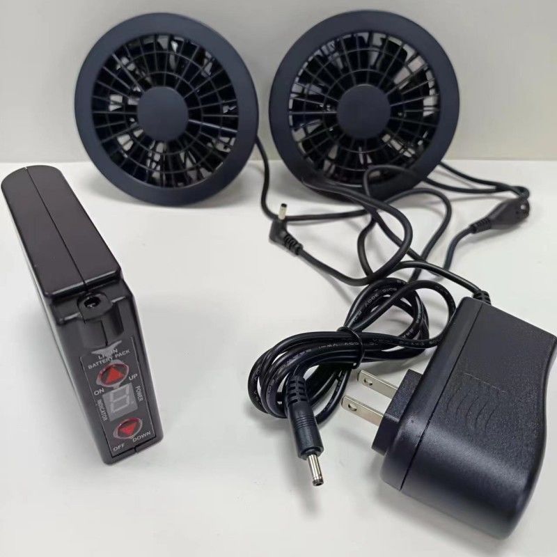 韓国のブランド バッテリーファンセット 7.4V 7000mAh KC 冷却ジャケット