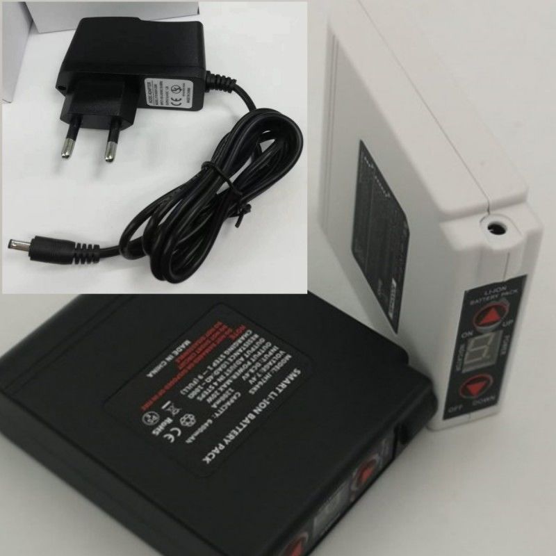 ABS暖かい服 バッテリー充電器セット 7.4V 4400mAh 冷却用ファンベスト