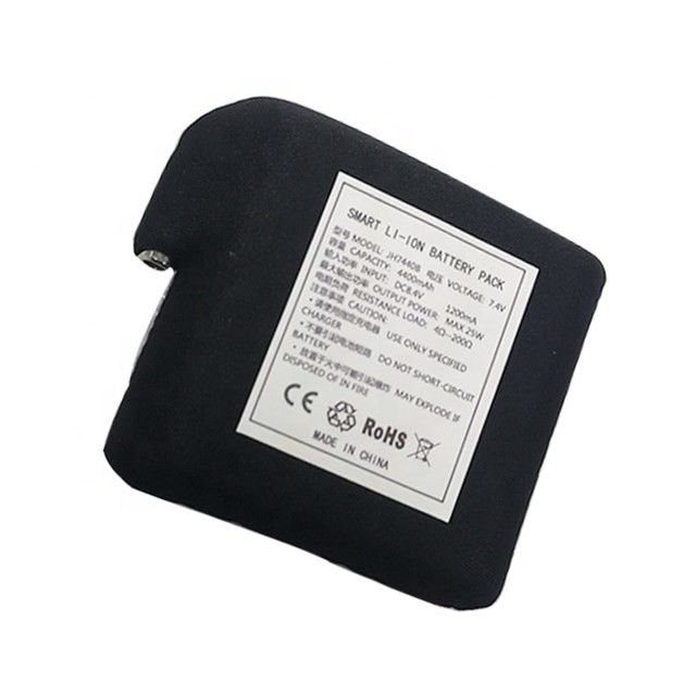 黒い布に包まれた電池 7.4V 4400mAh 5200mAh 6400mAh 7000mAh バッテリー