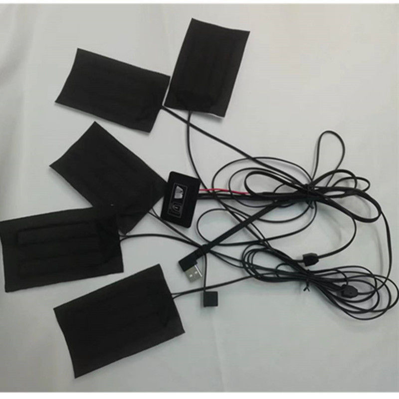 毛布 衣類 暖房パッド 5個 7x11cm 5 イン 1 5V USB 暖房パッド ウェスト