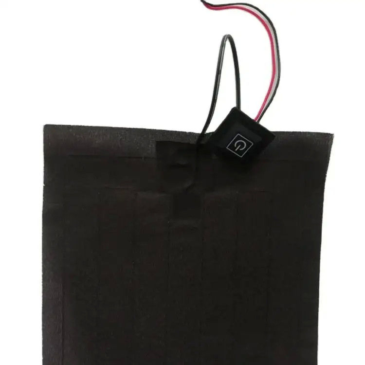 オーダーメイド 衣類 暖房パッド サイズ 20x20cm 3.7V SM 2Pinプラグ付き