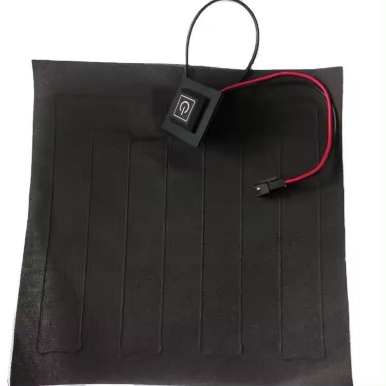 オーダーメイド 衣類 暖房パッド サイズ 20x20cm 3.7V SM 2Pinプラグ付き