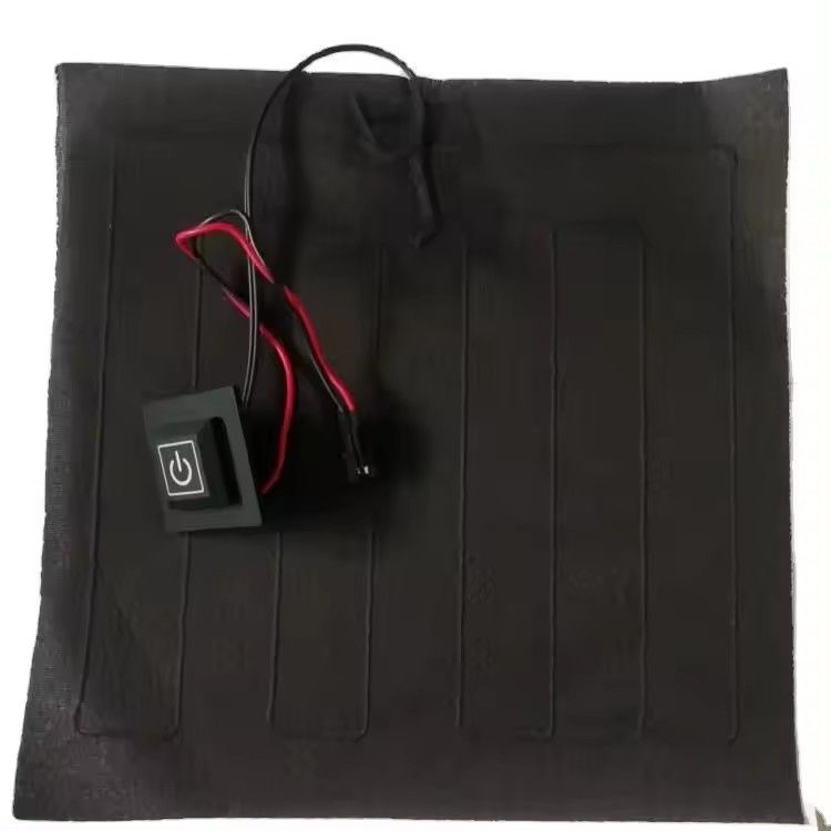 オーダーメイド 衣類 暖房パッド サイズ 20x20cm 3.7V SM 2Pinプラグ付き