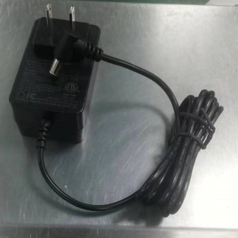 12V バッテリー充電器 2A USプラグ DC 曲がり頭 90° 2.1mm バレル ジャック 2アンプ