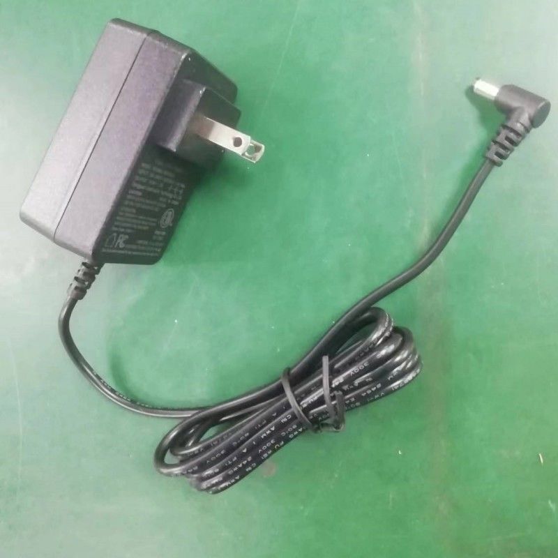 12V バッテリー充電器 2A USプラグ DC 曲がり頭 90° 2.1mm バレル ジャック 2アンプ