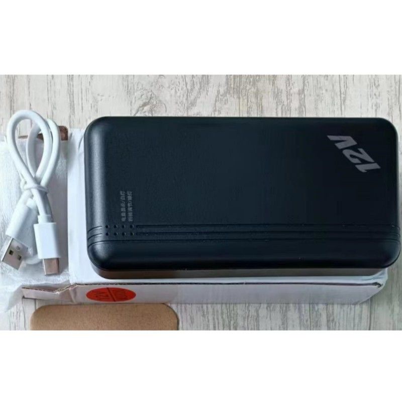 リイオン電池 パワーバンク 12V ファンの電池 20000mah 作業時間 10-12H エアコン服用