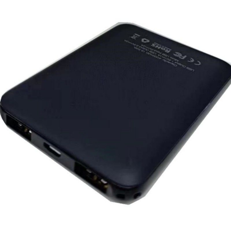 ミニ・ファスター・パワーバンク 4000mAh 5V 2A パームサイズの超スリムバッテリー・パワーバンク