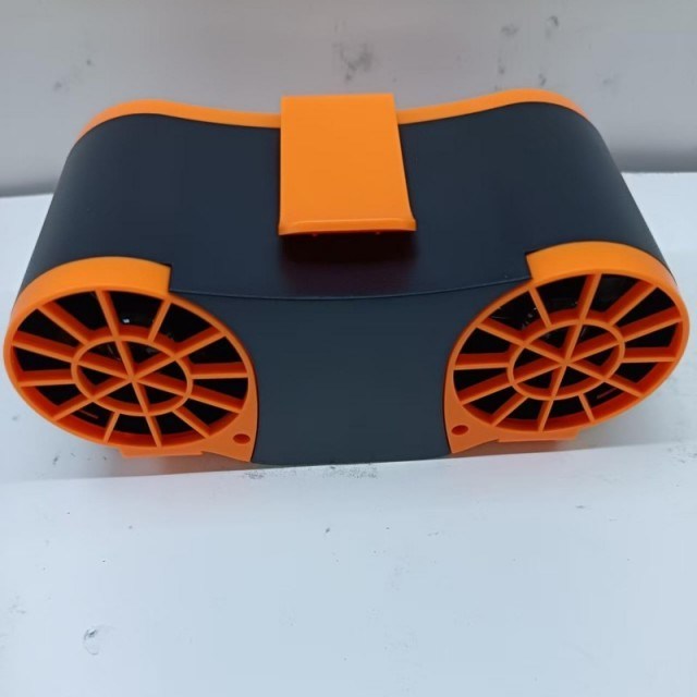 20000mAhバッテリー ポータブルウエストファン 6段階風量調節とモバイルバッテリー機能