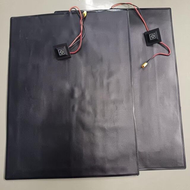 Custom Heating Pad PVC 30x40cm 24v with XT30 Male Plug For Battery Working Under Ice Cold Enviroment